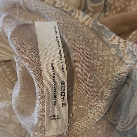 Free People Intimately Pink/Blue Muted Pallet Sleeveless Dress Size M - Picture 9 of 9